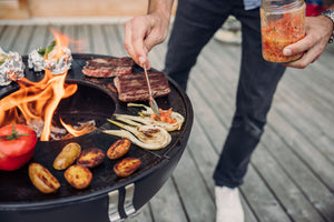 BOWL 57 Plancha-Grillset hoch