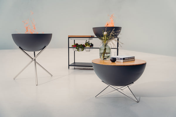 FIRE KITCHEN mit BOWL 70 Plancha-Grillset tief