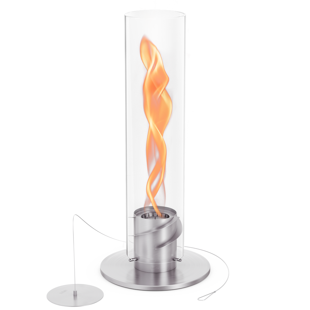 SPIN 1500 Standfeuer silber/schwarz