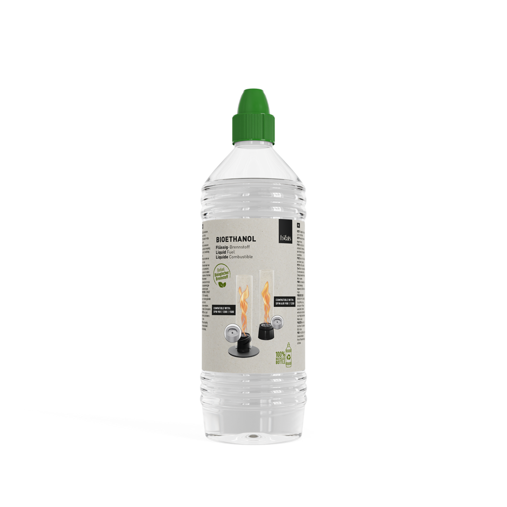 Bioethanol Flüssig-Brennstoff 1l Flasche