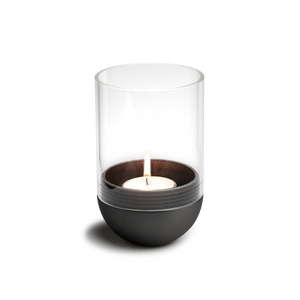 GRAVITY CANDLE Windlicht schwarz