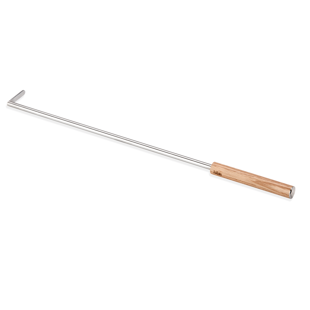 Schürhaken mit Flammenbläser