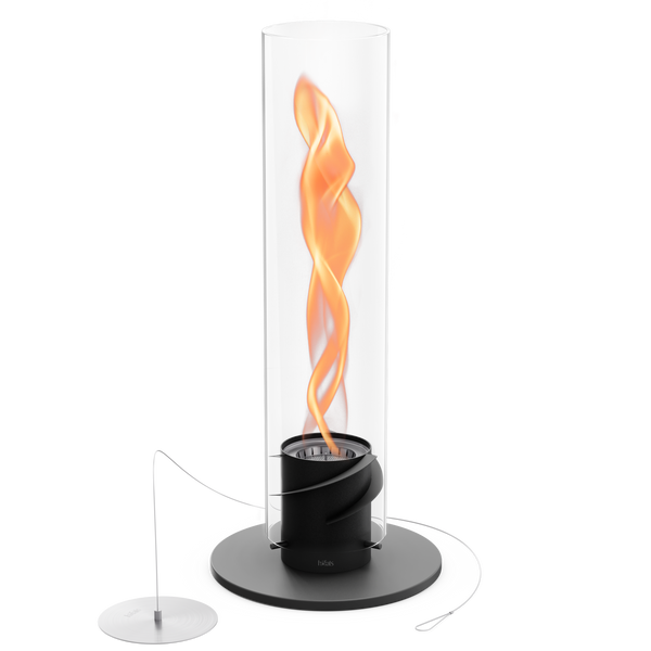 SPIN 1500 Standfeuer silber/schwarz