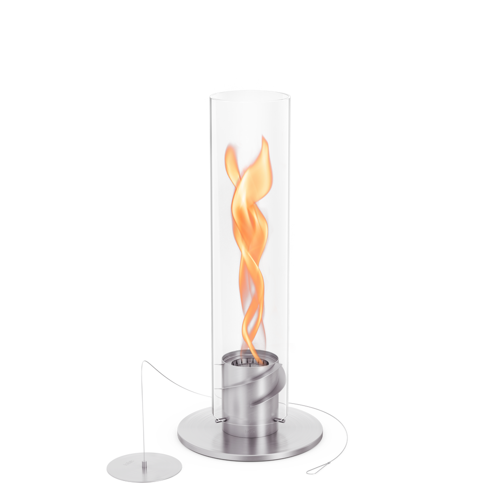 SPIN 1200 Tischfeuer silber