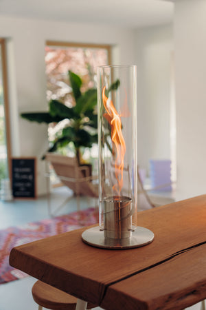 SPIN 1200 Tischfeuer silber