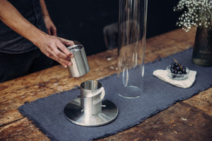 SPIN 1200 Bio-Burner mit Eco-Ring und Löschdeckel