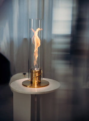 SPIN 1200 Tischfeuer gold