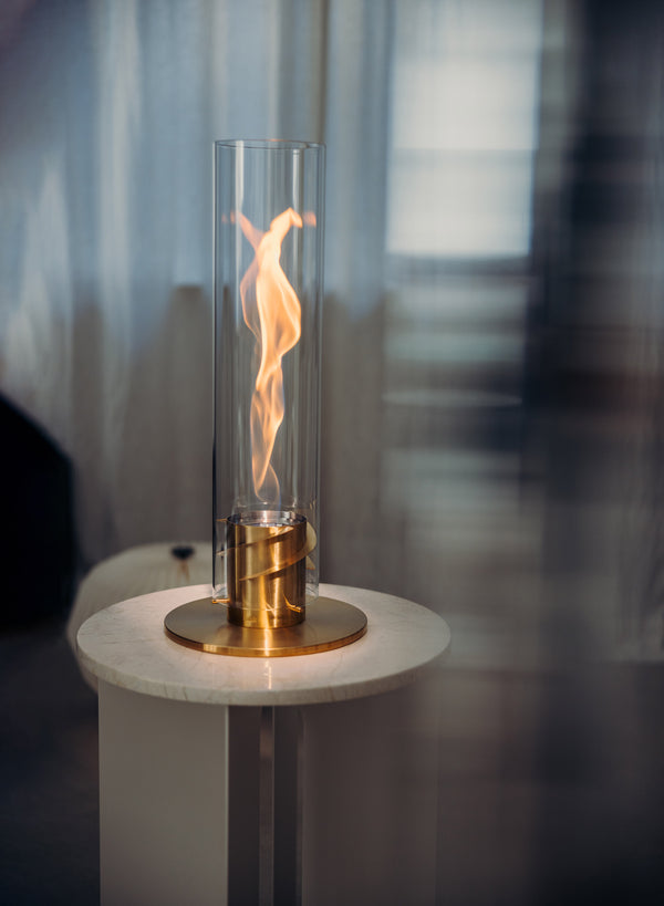 SPIN 1200 Tischfeuer gold