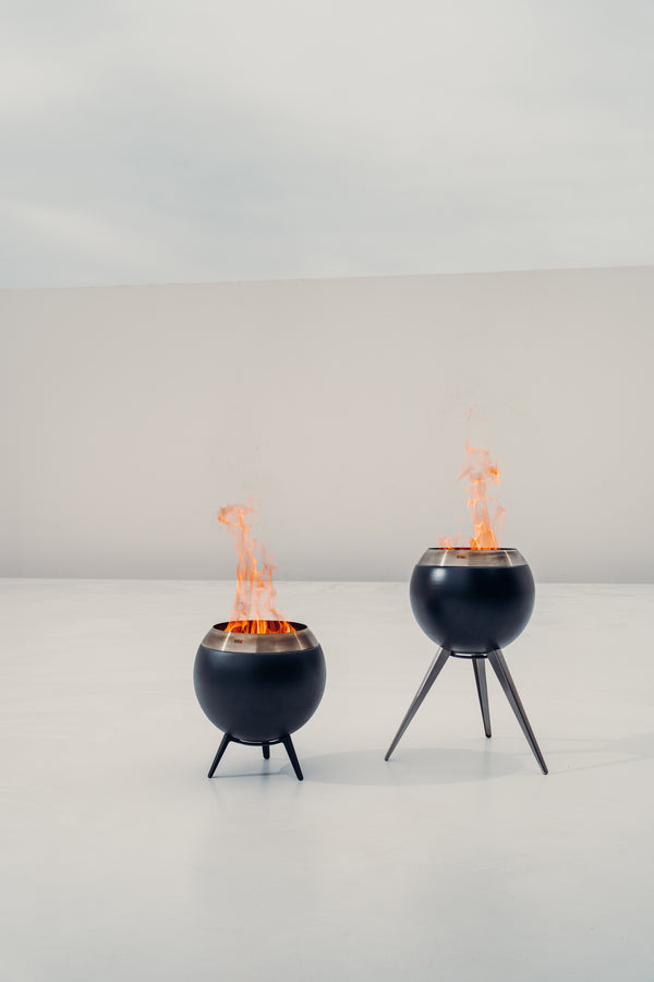 MOON 45 Feuerschale mit hohem Fuß