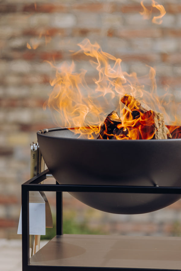 FIRE KITCHEN mit BOWL 57 Plancha-Grillset tief