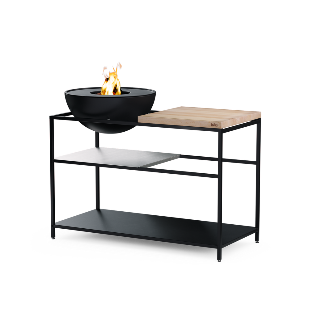 FIRE KITCHEN mit BOWL 57 Plancha-Grillset tief