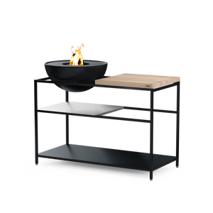 FIRE KITCHEN mit BOWL 57 Plancha-Grillset tief