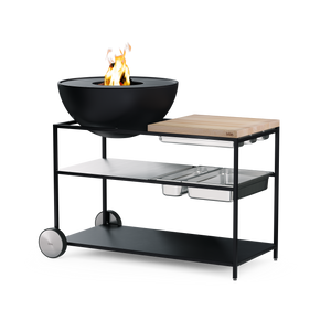 FIRE KITCHEN mit BOWL 70 Plancha-Grillset tief