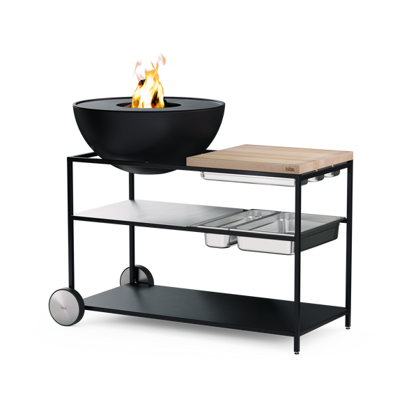 FIRE KITCHEN mit BOWL 70 Plancha-Grillset tief