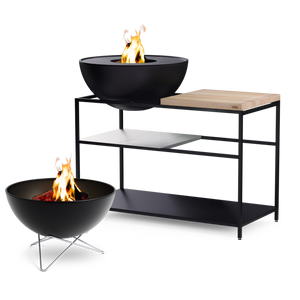 FIRE KITCHEN mit BOWL 70 Plancha-Grillset tief