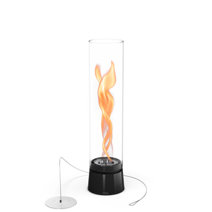 SPIN air 1200 Tischfeuer Emaille schwarz