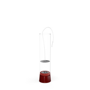 SPIN air 900 Tischfeuer Emaille rot