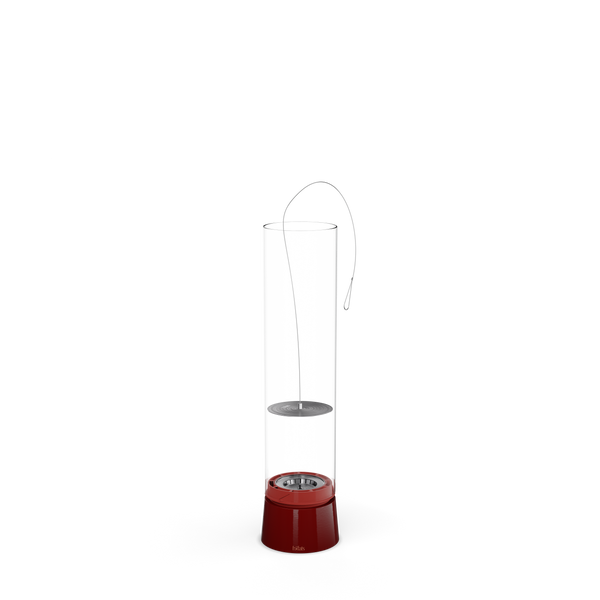 SPIN air 900 Tischfeuer Emaille rot