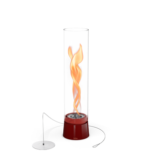 SPIN air 1200 Tischfeuer Emaille rot