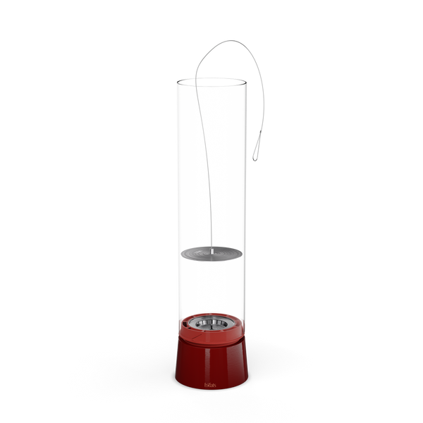 SPIN air 1200 Tischfeuer Emaille rot