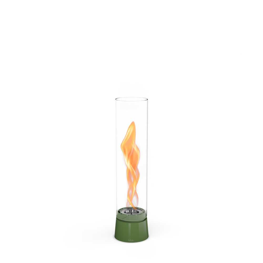 SPIN air 900 Tischfeuer Emaille grün