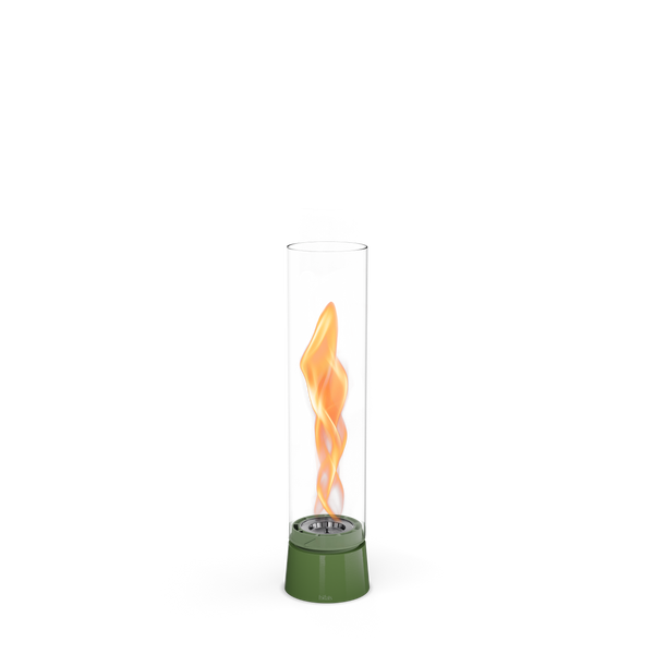 SPIN air 900 Tischfeuer Emaille grün