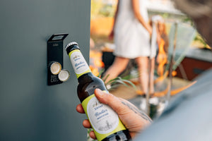 JOHNNY CATCH Magnet Flaschenöffner schwarz