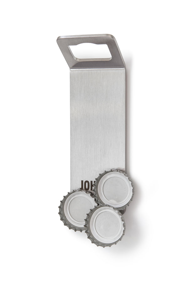 JOHNNY CATCH Magnet Flaschenöffner silber