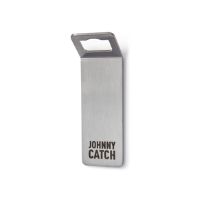 JOHNNY CATCH Magnet Flaschenöffner silber