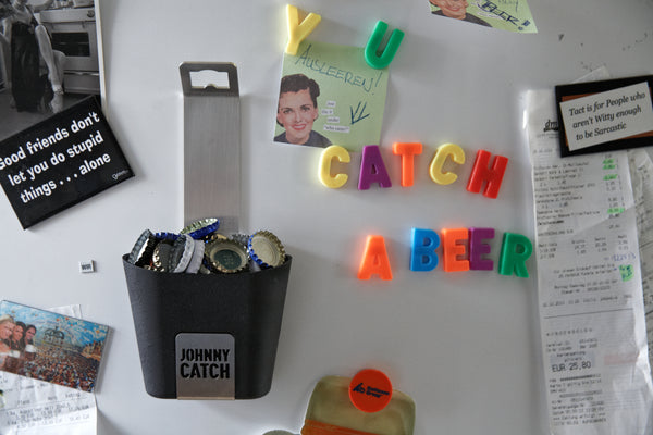 JOHNNY CATCH Cup Flaschenöffner silber