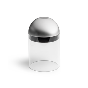 GRAVITY CANDLE Windlicht silber
