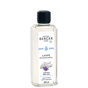 Maison Berger Duft Fresh Linen  - Lampe Berger Refill 500 ml