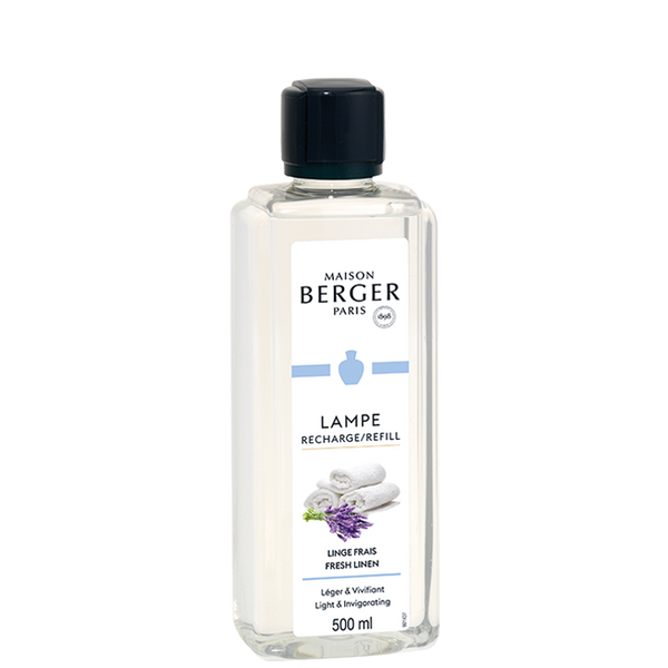 Maison Berger Duft Fresh Linen  - Lampe Berger Refill 500 ml