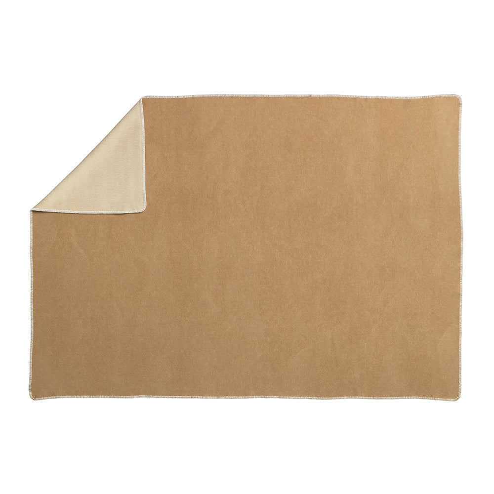 Blanket Ylva Ochre/Cream