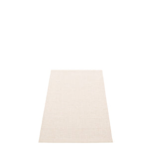 Emm Vanilla/White Met. - Linen warp