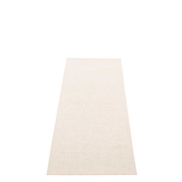 Emm Vanilla/White Met. - Linen warp