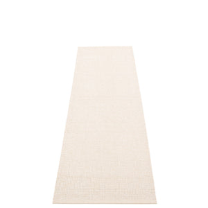 Emm Vanilla/White Met. - Linen warp