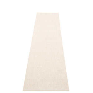 Emm Vanilla/White Met. - Linen warp