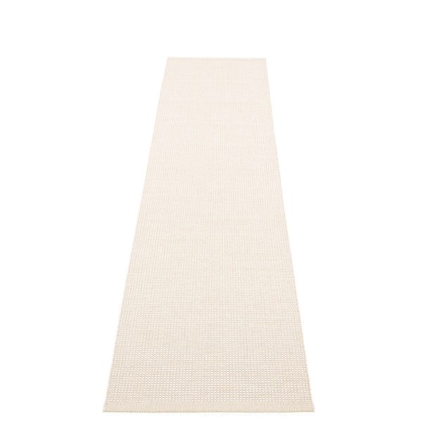 Emm Vanilla/White Met. - Linen warp