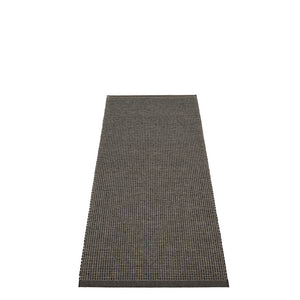 Emm Black/Linen Met. - Linen warp