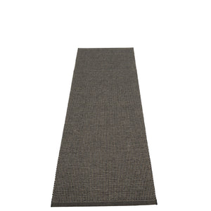 Emm Black/Linen Met. - Linen warp