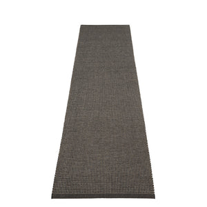 Emm Black/Linen Met. - Linen warp