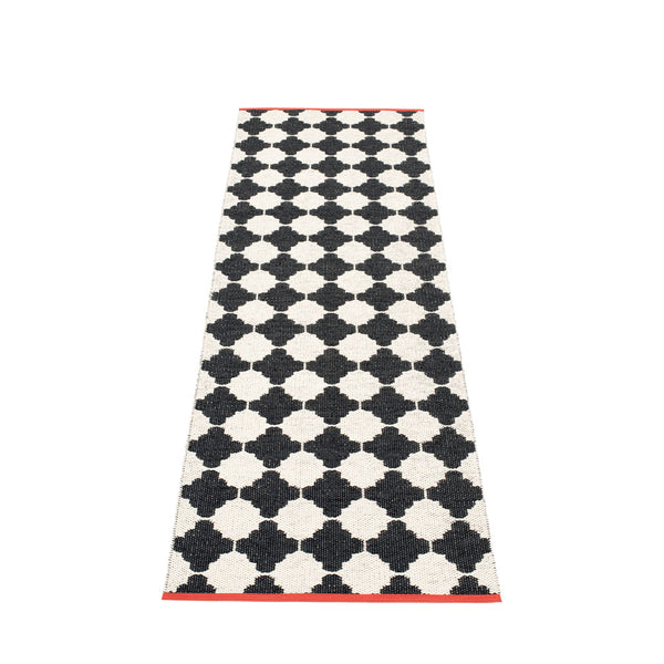 Marre Black/ V, Coral stripe