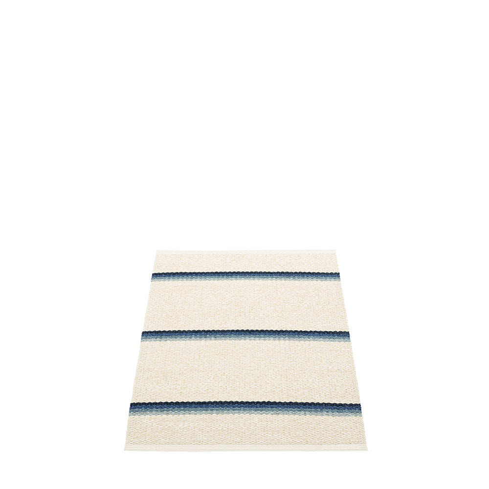 Olle Blue/ Background Vanilla