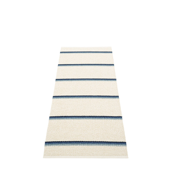 Olle Blue/ Background Vanilla