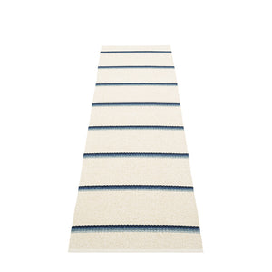 Olle Blue/ Background Vanilla