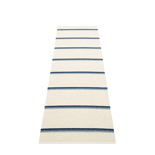 Olle Blue/ Background Vanilla