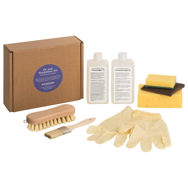 Öl-/Wachslöser-Set (Zweikomponentensystem)
