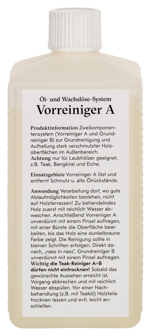 Öl-/Wachslöser-Set (Zweikomponentensystem)