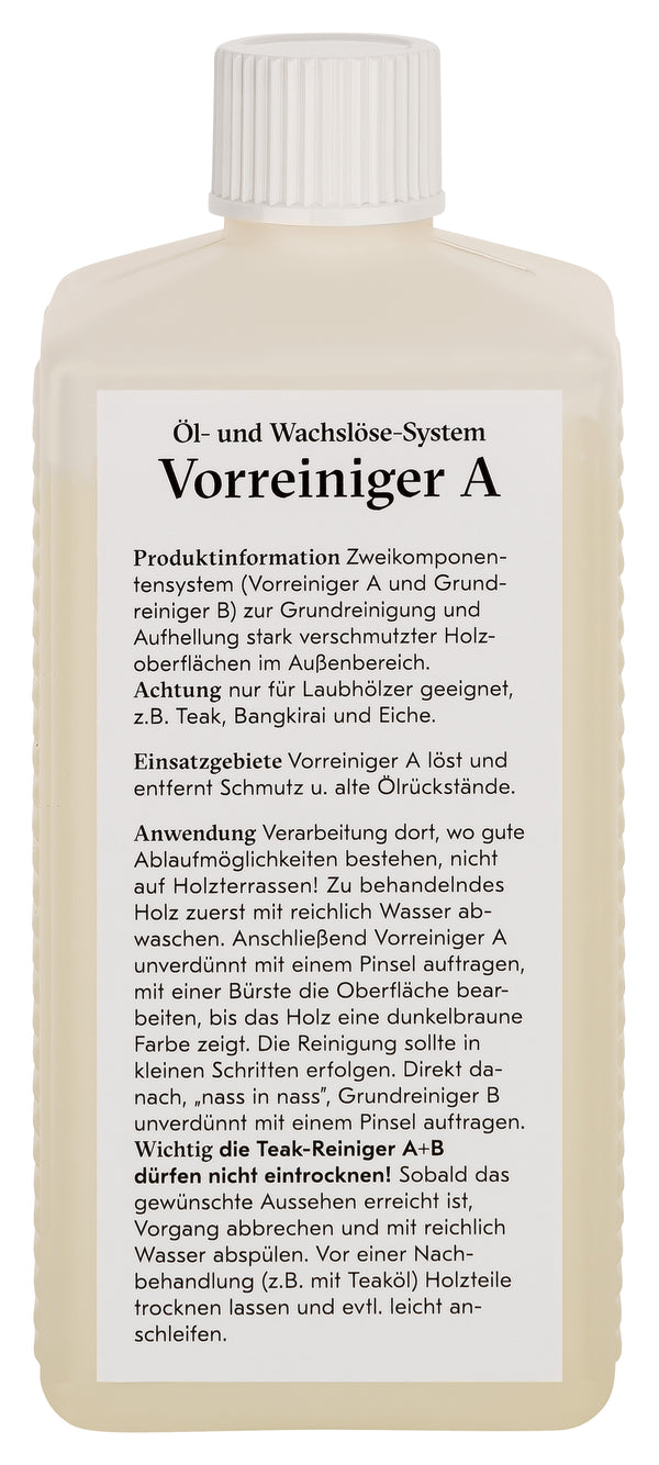 Öl-/Wachslöser-Set (Zweikomponentensystem)